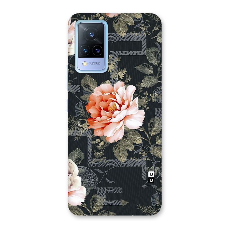 Art And Floral Back Case for Vivo V21 5G