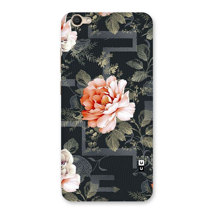 Art And Floral Back Case for Vivo V5