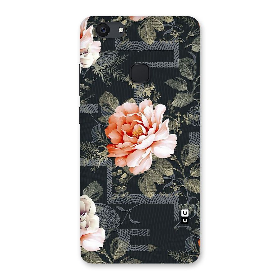 Art And Floral Back Case for Vivo V7 Plus