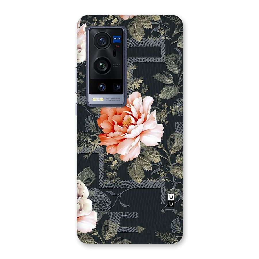 Art And Floral Back Case for Vivo X60 Pro Plus