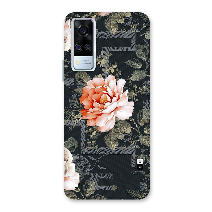 Art And Floral Back Case for Vivo Y31