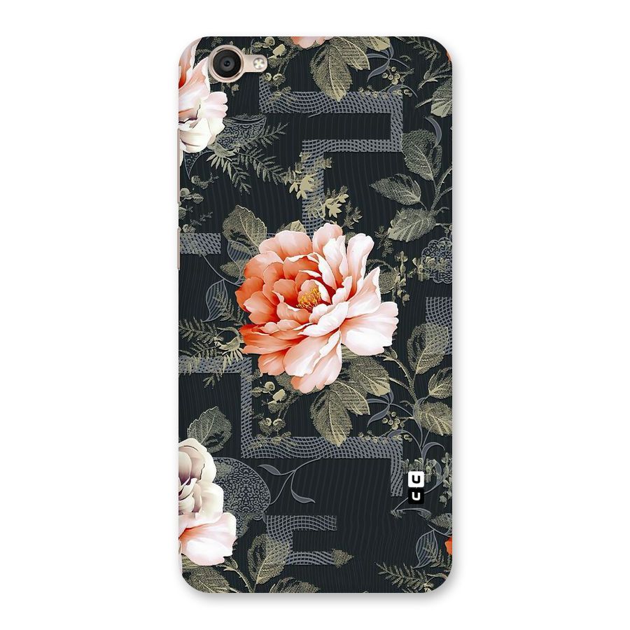Art And Floral Back Case for Vivo Y55