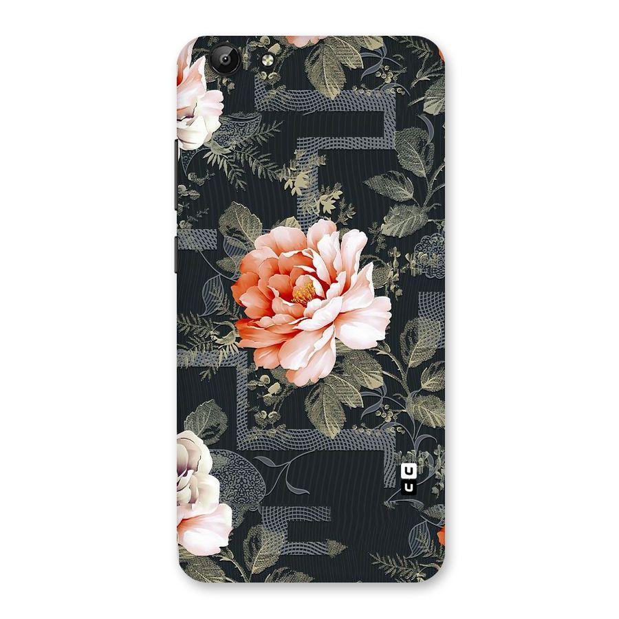 Art And Floral Back Case for Vivo Y69