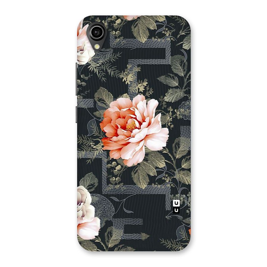 Art And Floral Back Case for Vivo Y90