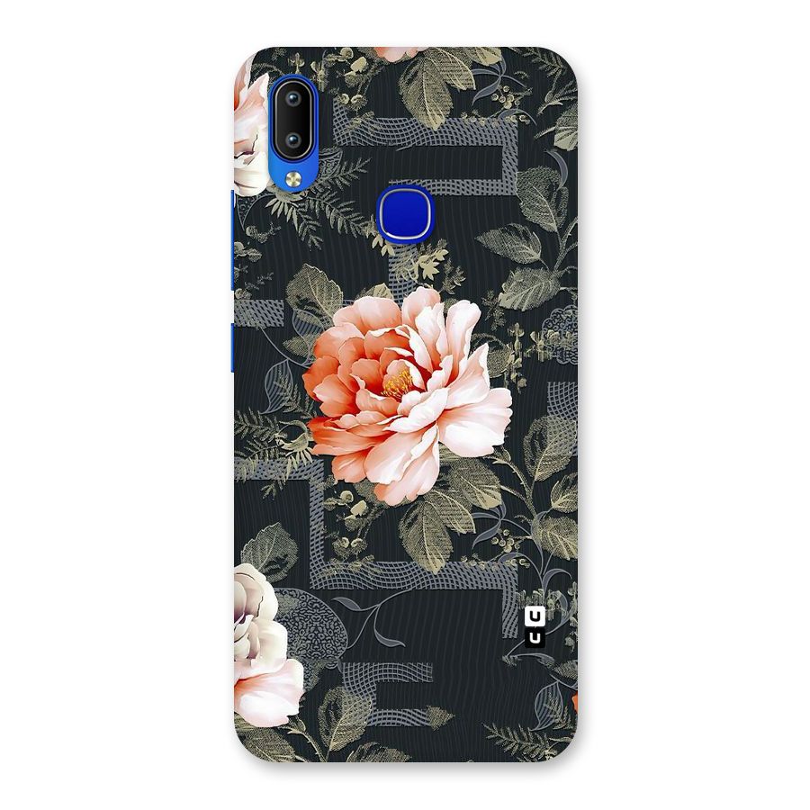 Art And Floral Back Case for Vivo Y91