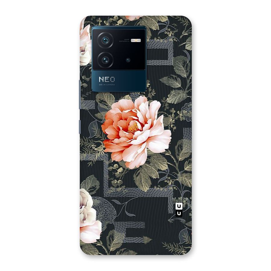 Art And Floral Back Case for Vivo iQOO Neo 6 5G