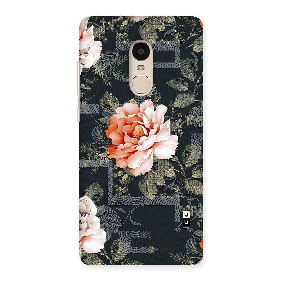 Art And Floral Back Case for Xiaomi Redmi Note 4