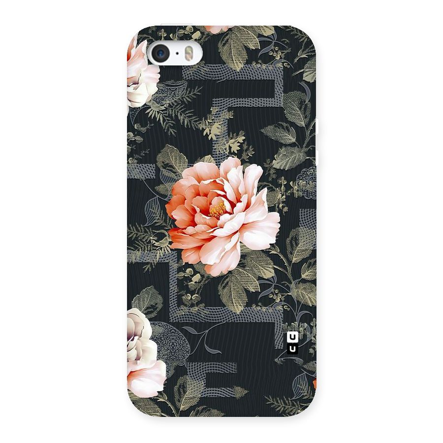 Art And Floral Back Case for iPhone 5 5S