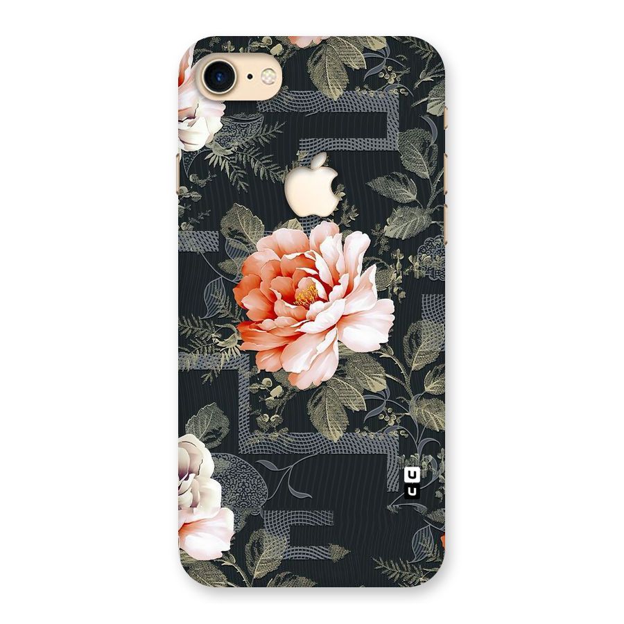 Art And Floral Back Case for iPhone 7 Apple Cut