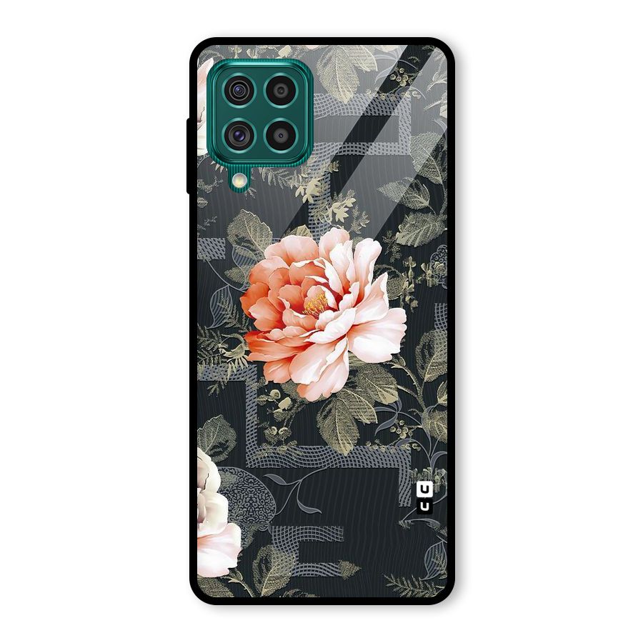 Art And Floral Glass Back Case for Galaxy F62