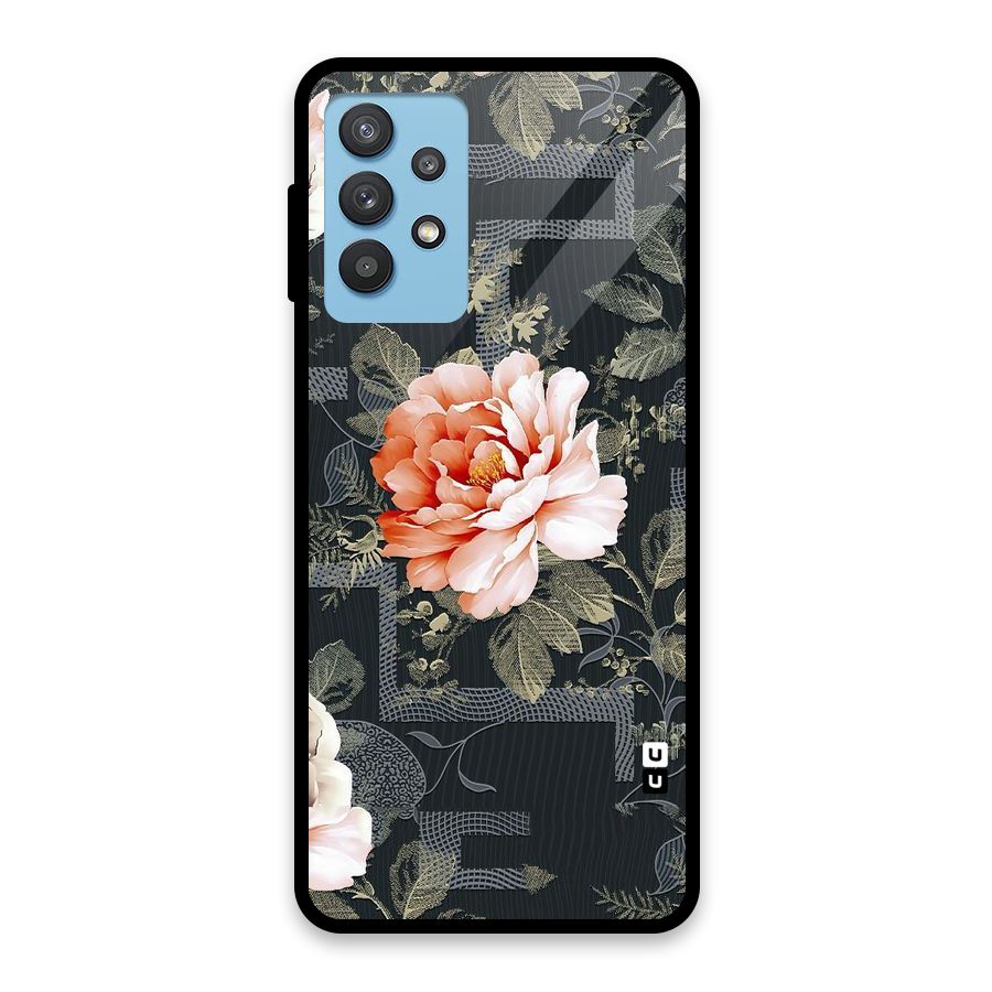 Art And Floral Glass Back Case for Galaxy M32 5G