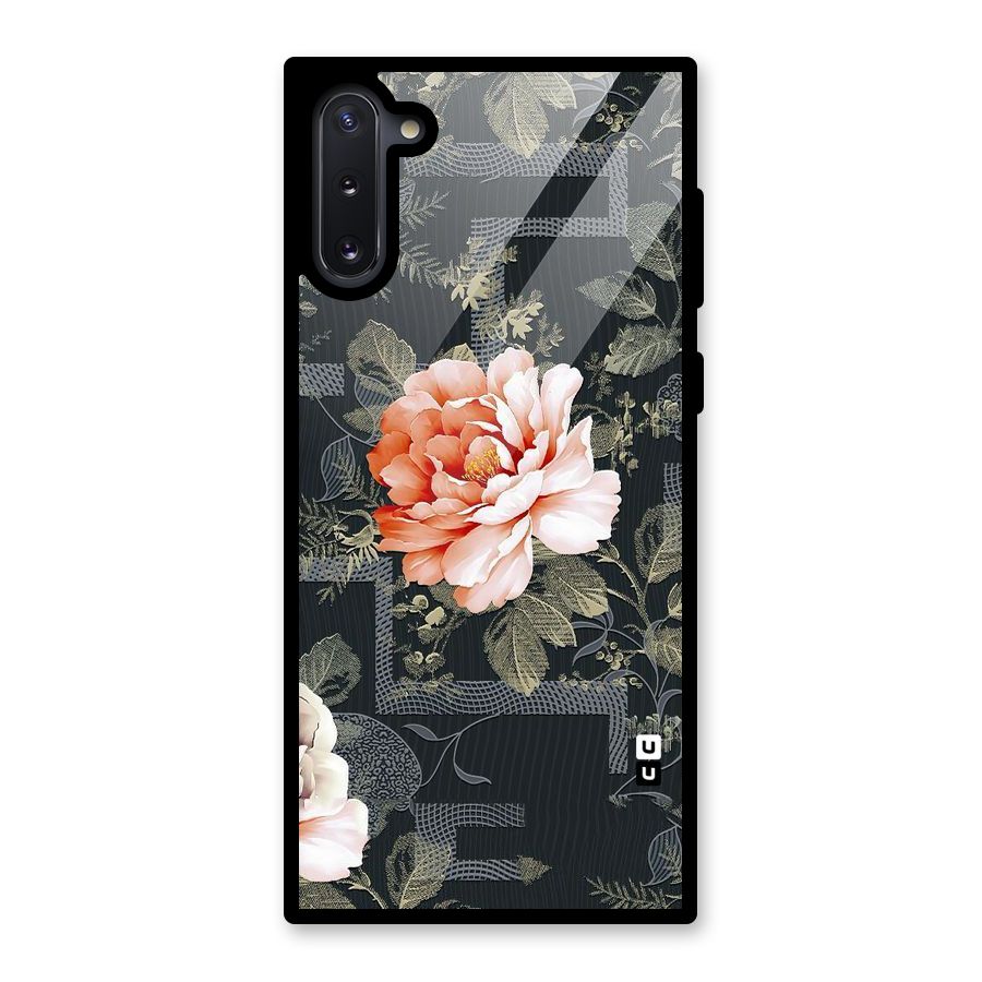 Art And Floral Glass Back Case for Galaxy Note 10