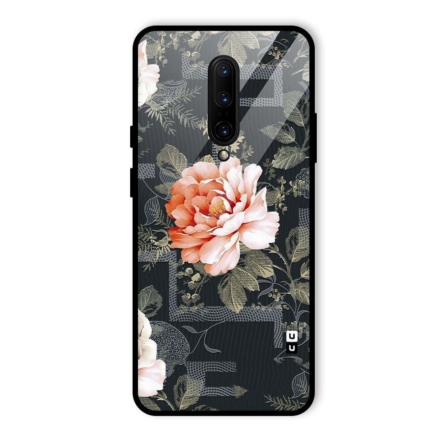 Art And Floral Glass Back Case for OnePlus 7 Pro