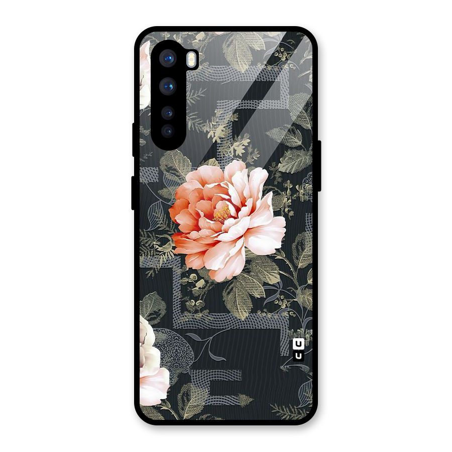 Art And Floral Glass Back Case for OnePlus Nord