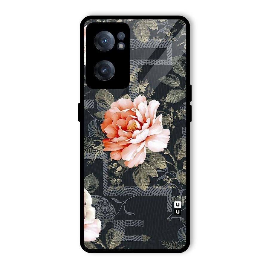 Art And Floral Glass Back Case for OnePlus Nord CE 2 5G