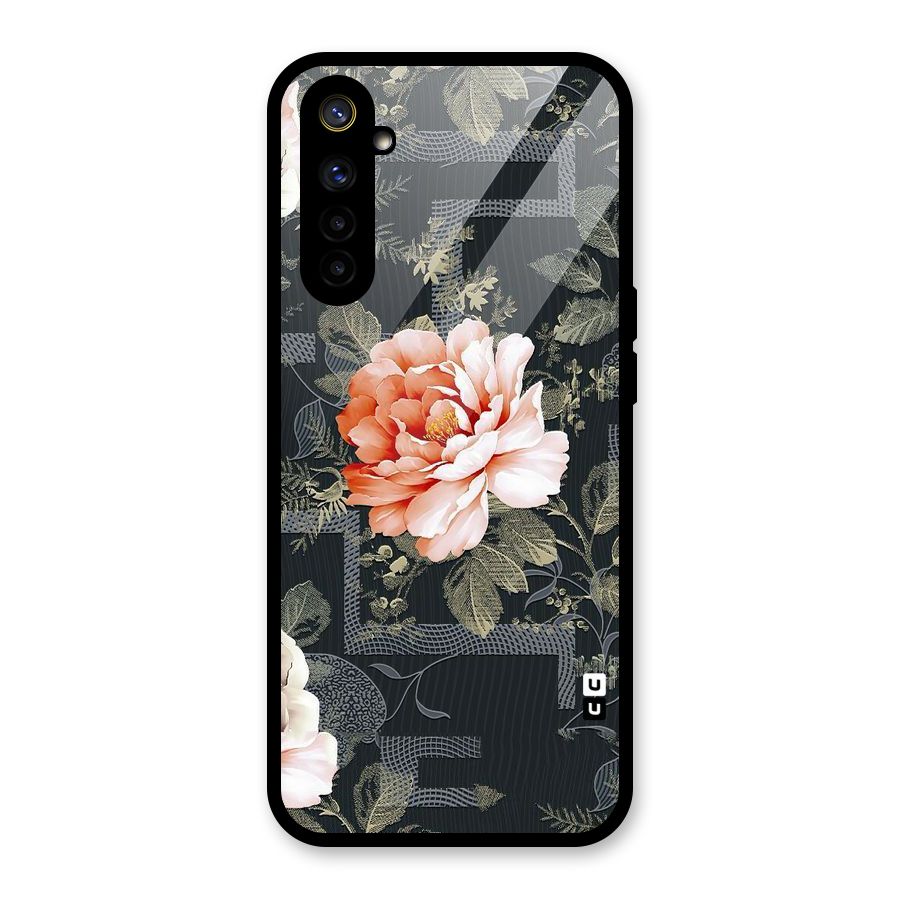 Art And Floral Glass Back Case for Realme 6