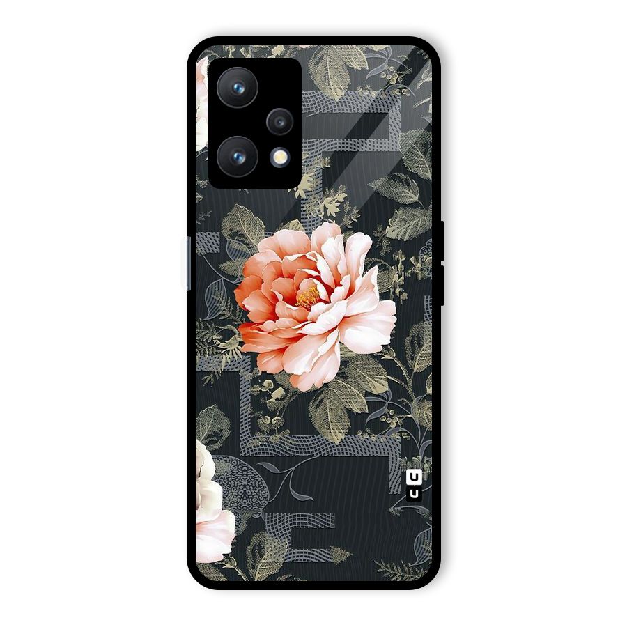 Art And Floral Glass Back Case for Realme 9 Pro 5G