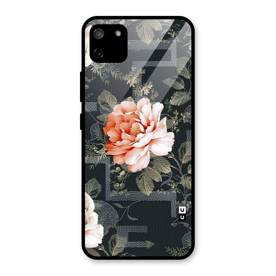 Art And Floral Glass Back Case for Realme C11