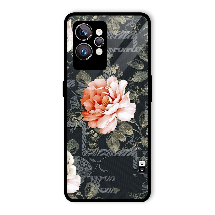Art And Floral Glass Back Case for Realme GT2 Pro