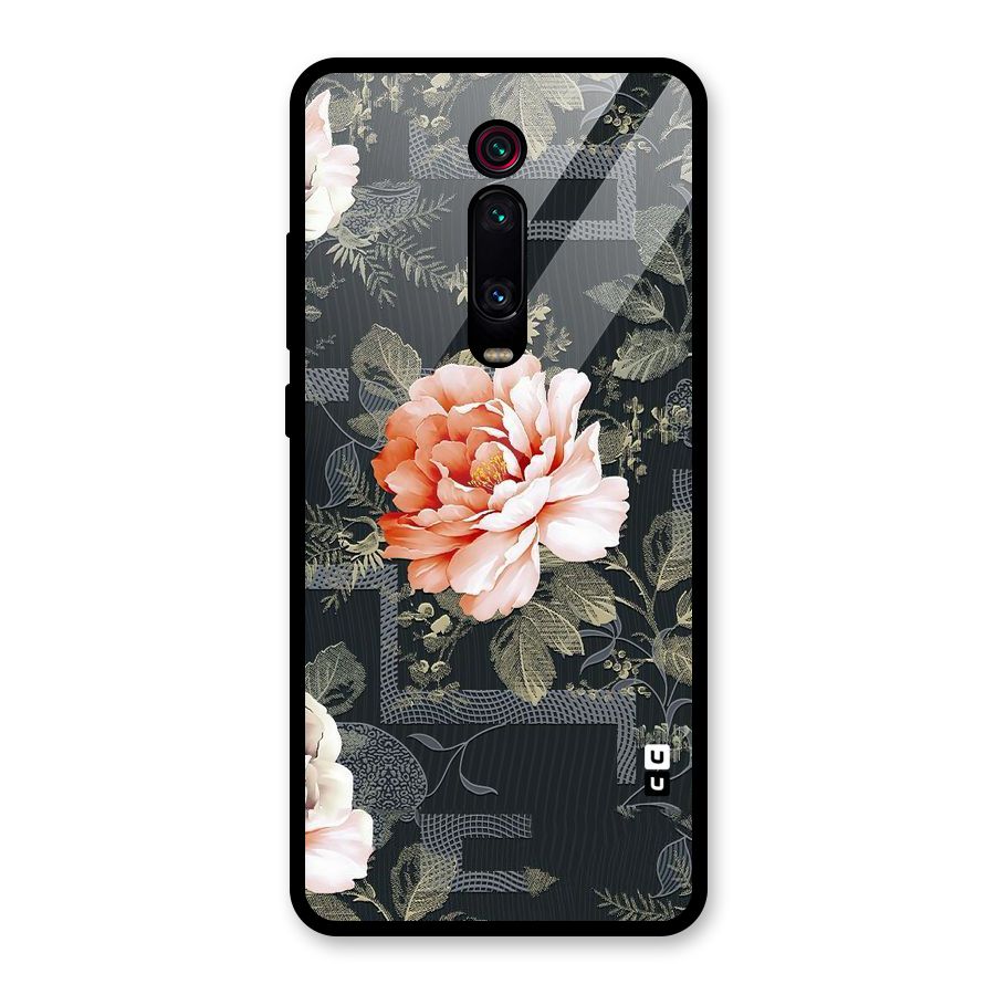 Art And Floral Glass Back Case for Redmi K20