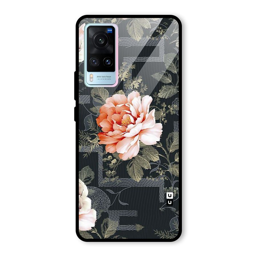 Art And Floral Glass Back Case for Vivo X60