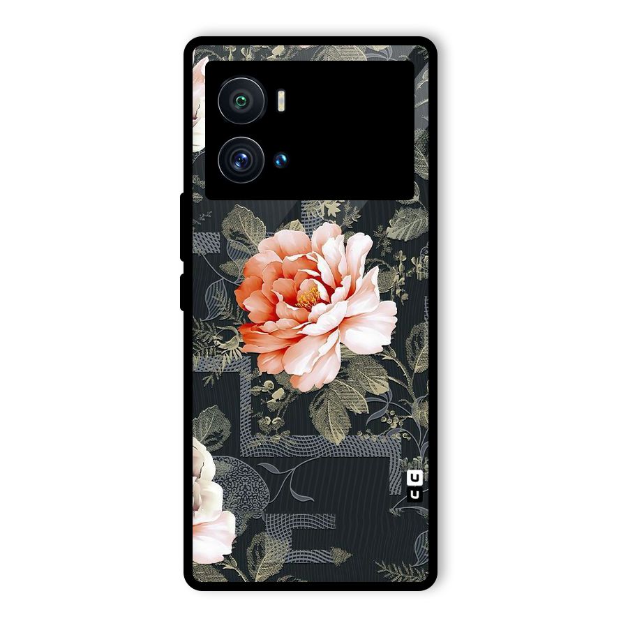 Art And Floral Glass Back Case for Vivo iQOO 9 Pro