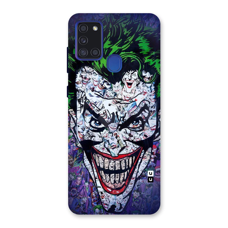 Art Face Back Case for Galaxy A21s