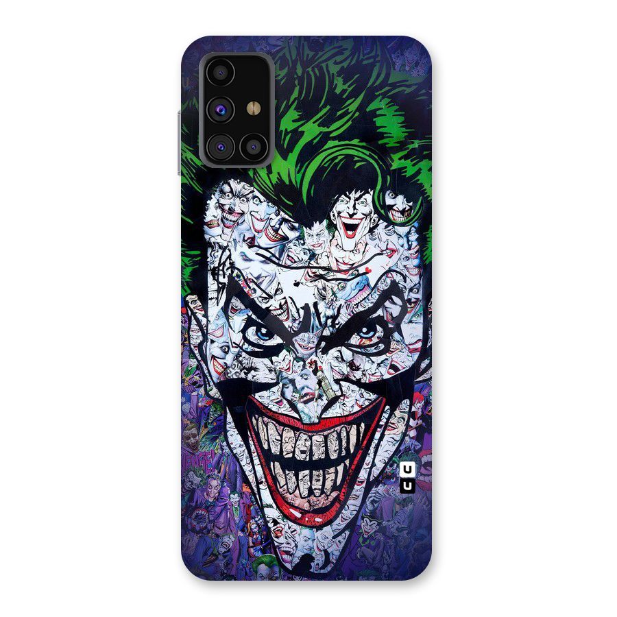 Art Face Back Case for Galaxy M31s