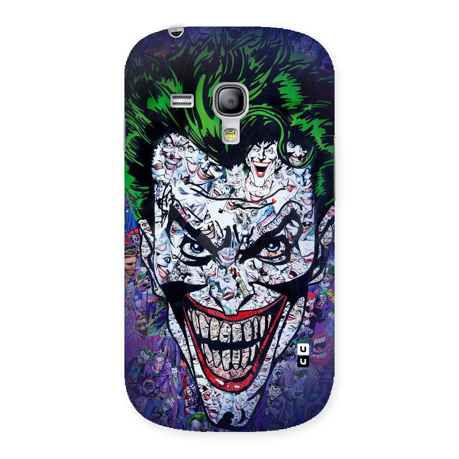 Art Face Back Case for Galaxy S3 Mini