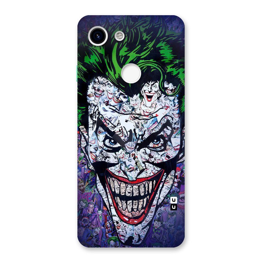 Art Face Back Case for Google Pixel 3