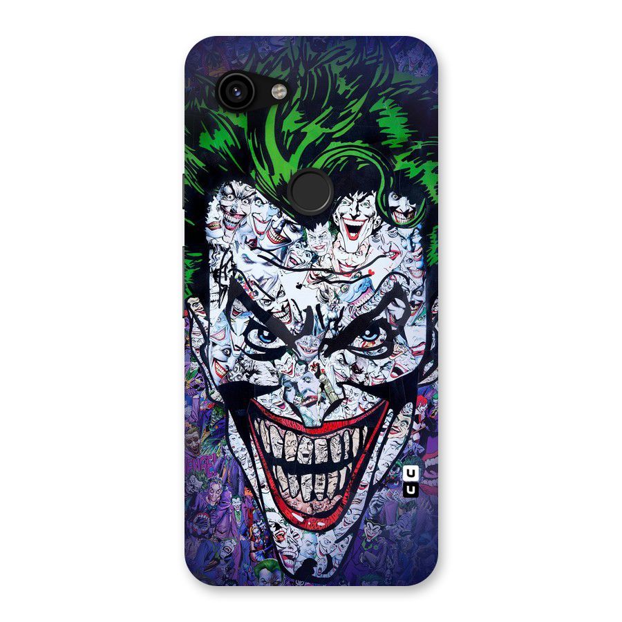 Art Face Back Case for Google Pixel 3a