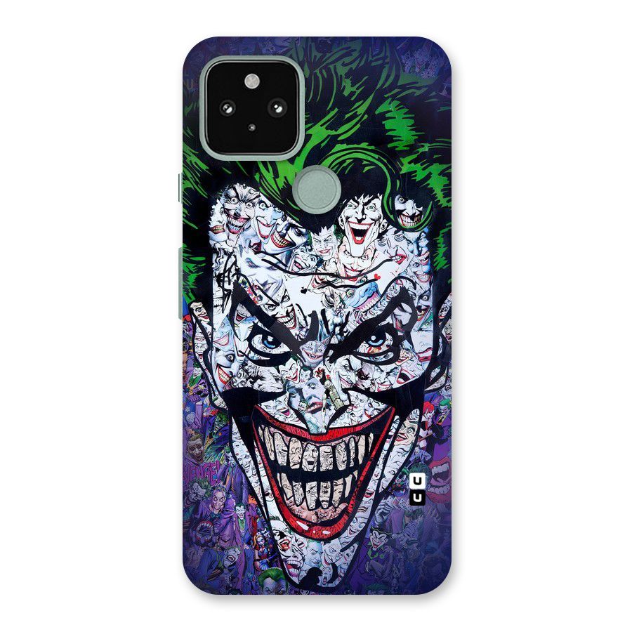 Art Face Back Case for Google Pixel 5