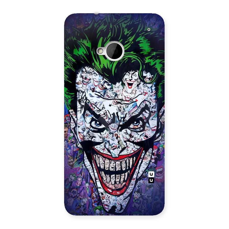 Art Face Back Case for HTC One M7