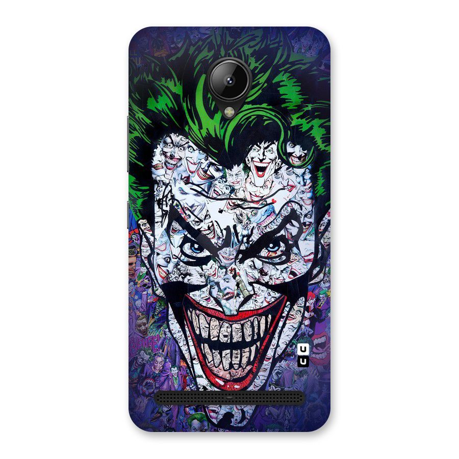 Art Face Back Case for Lenovo C2