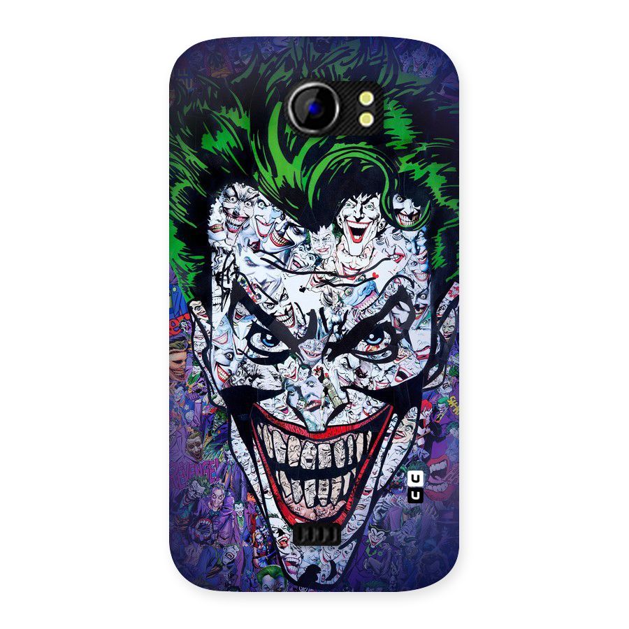 Art Face Back Case for Micromax Canvas 2 A110