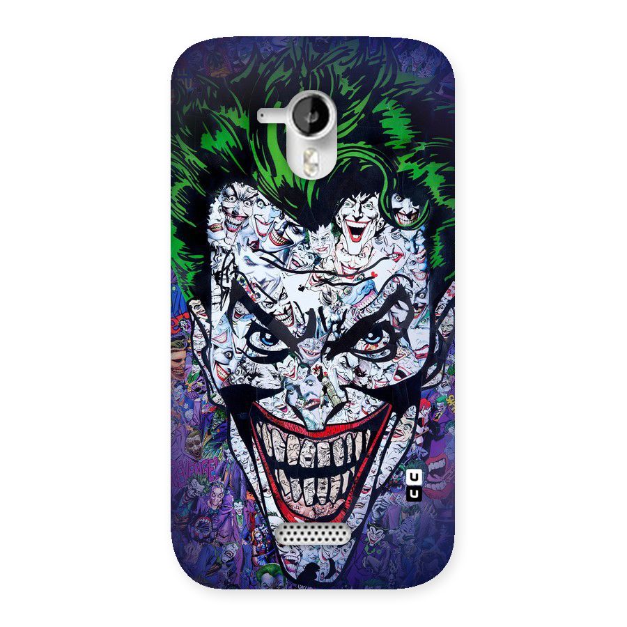 Art Face Back Case for Micromax Canvas HD A116