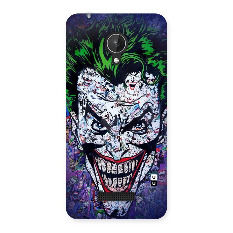 Art Face Back Case for Micromax Canvas Spark Q380