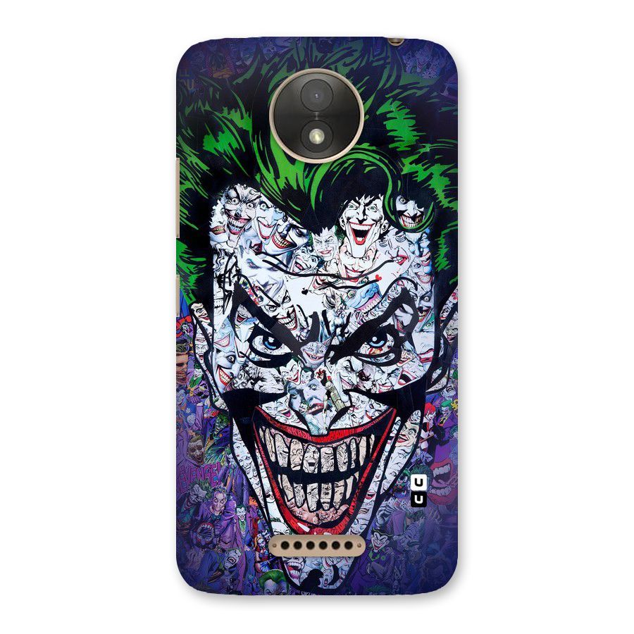 Art Face Back Case for Moto C Plus