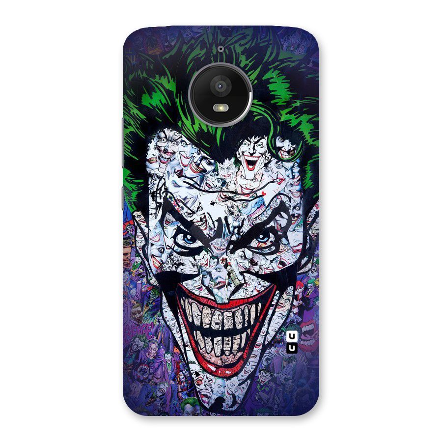 Art Face Back Case for Moto E4 Plus
