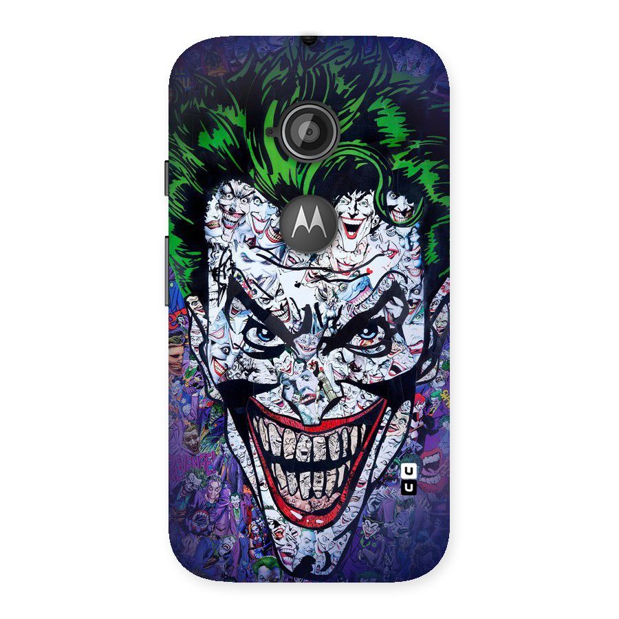 Art Face Back Case for Moto E 2nd Gen