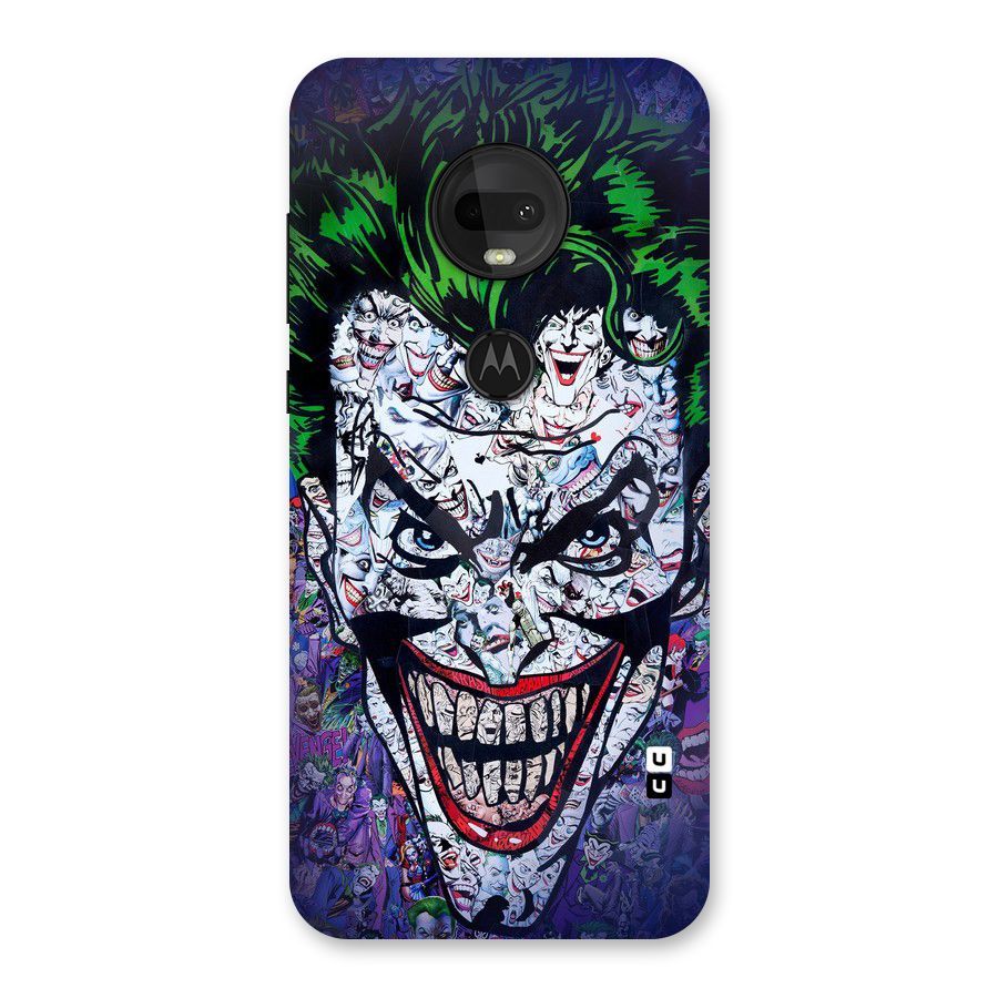 Art Face Back Case for Moto G7