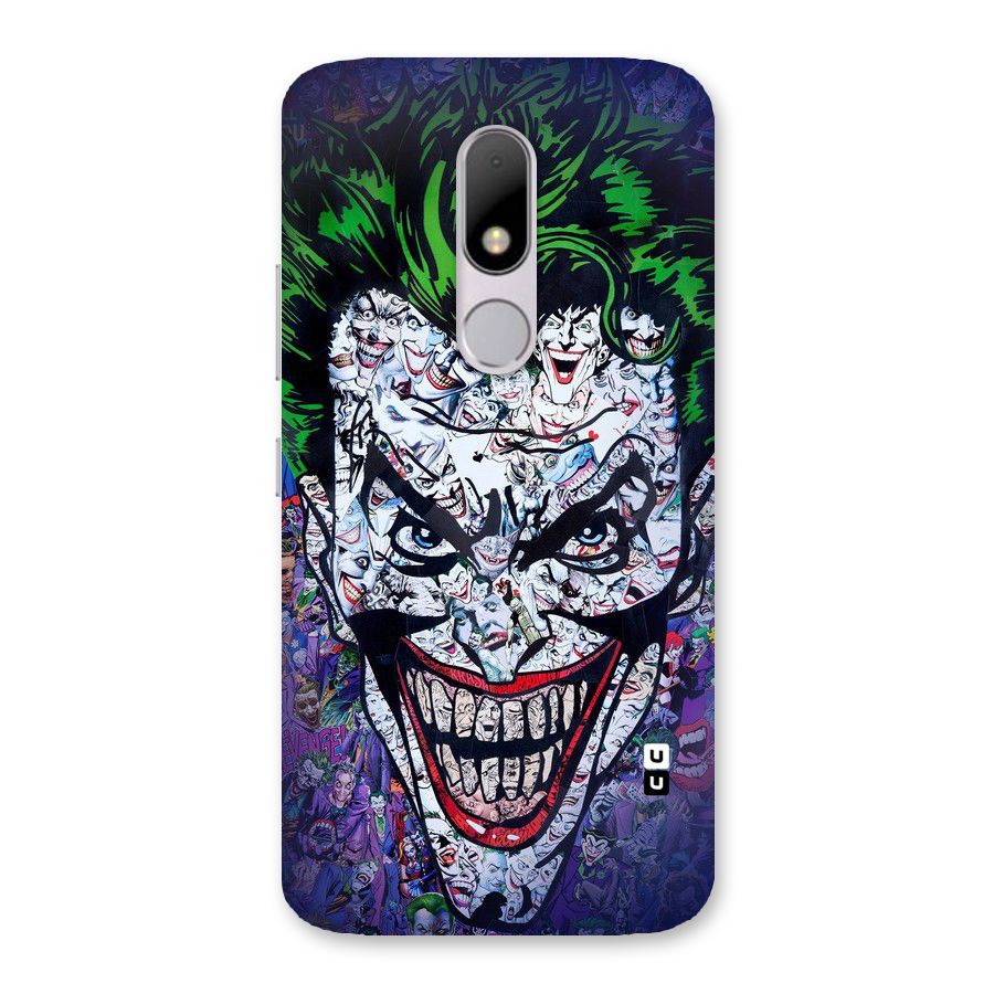 Art Face Back Case for Moto M