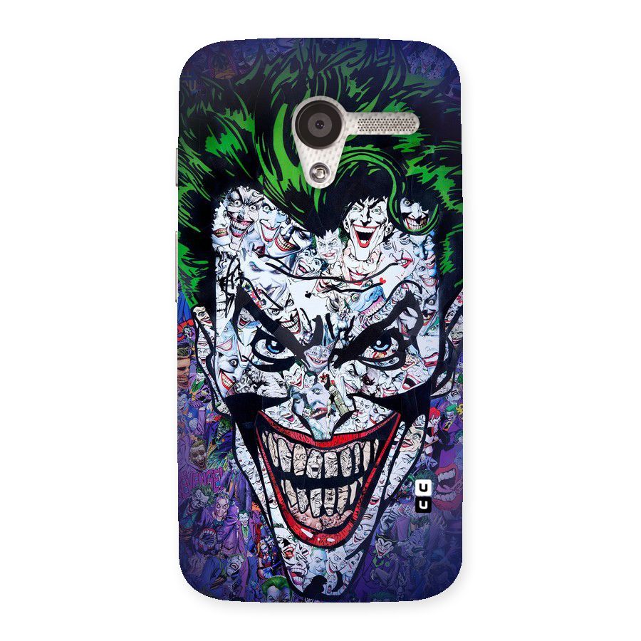 Art Face Back Case for Moto X