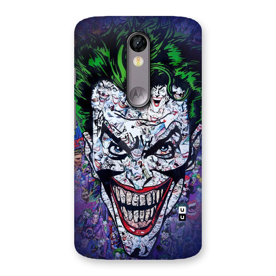 Art Face Back Case for Moto X Force