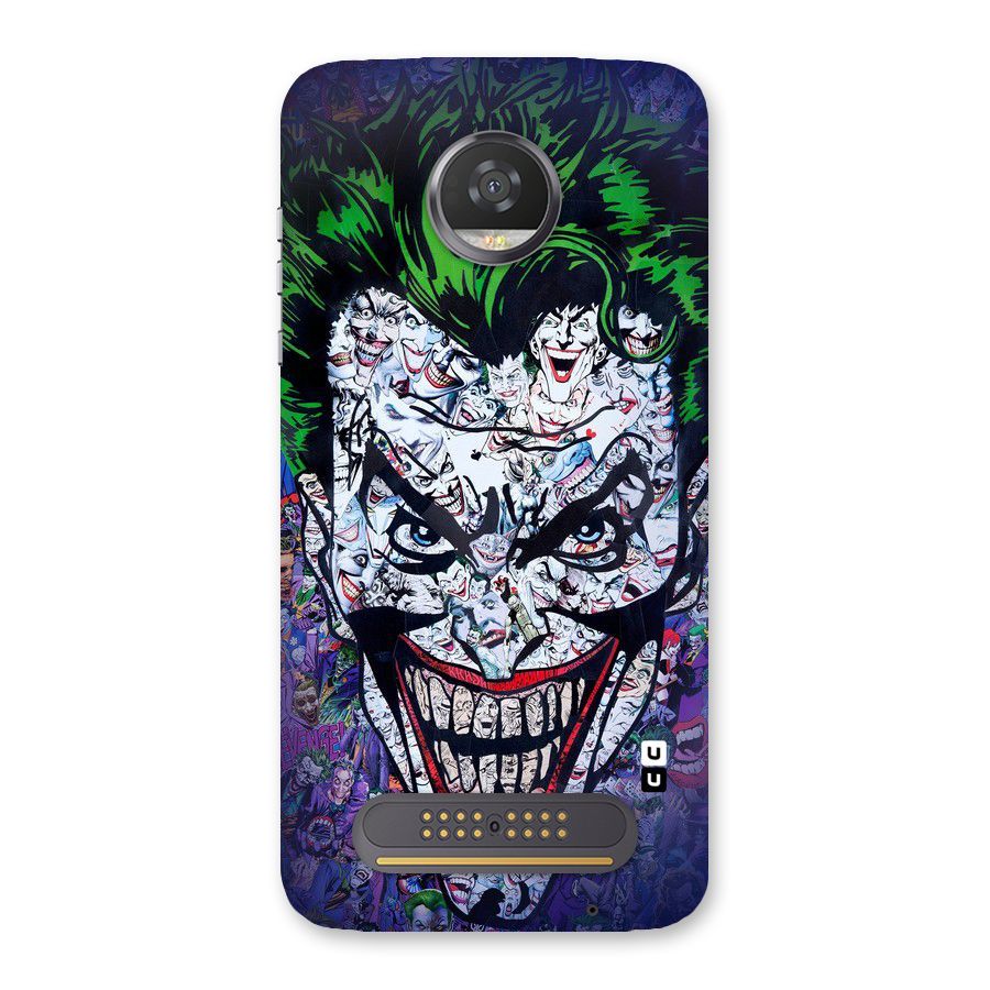 Art Face Back Case for Moto Z2 Play