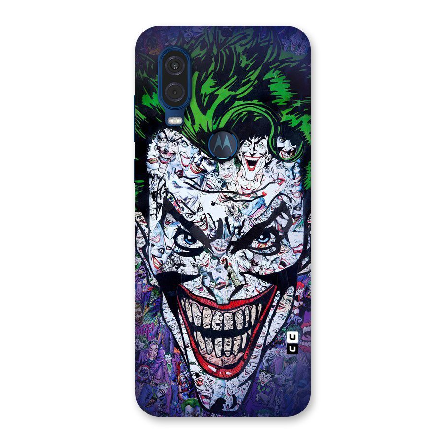 Art Face Back Case for Motorola One Vision