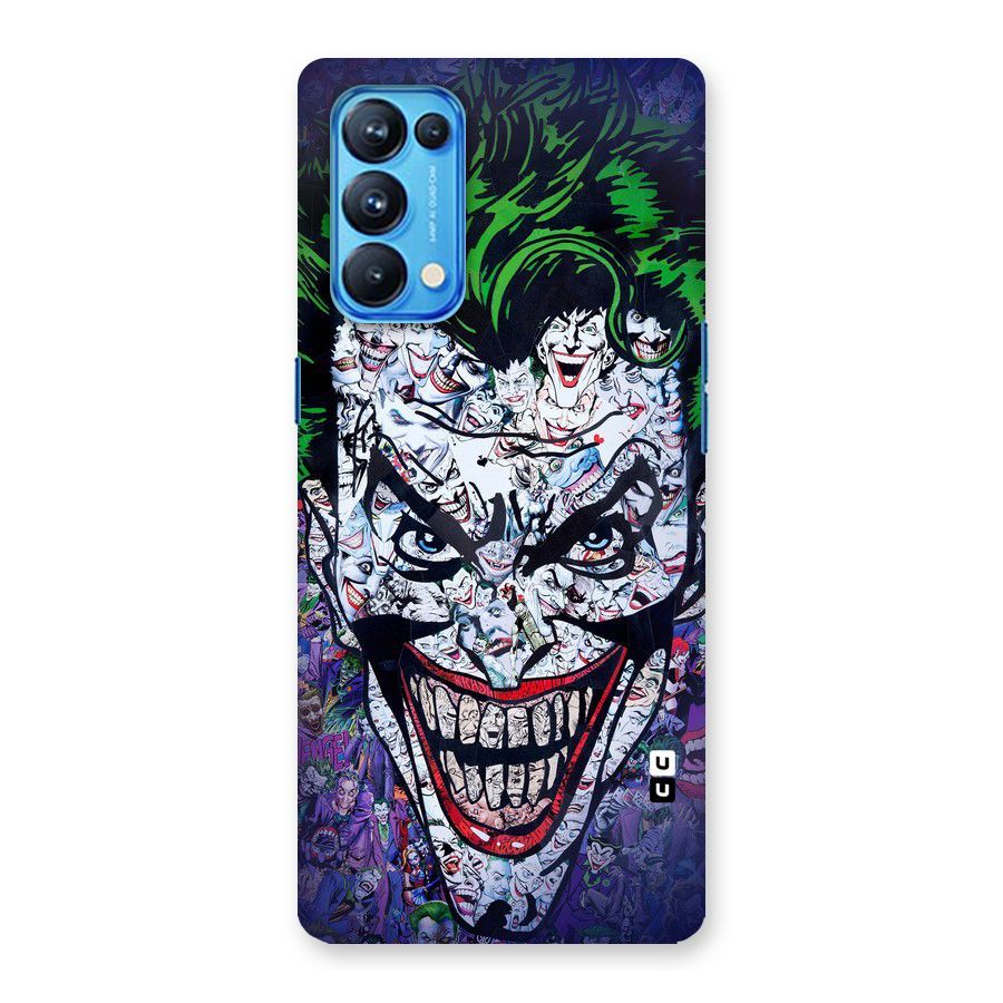 Art Face Back Case for Oppo Reno5 Pro 5G