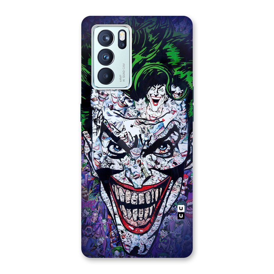 Art Face Back Case for Oppo Reno6 Pro 5G