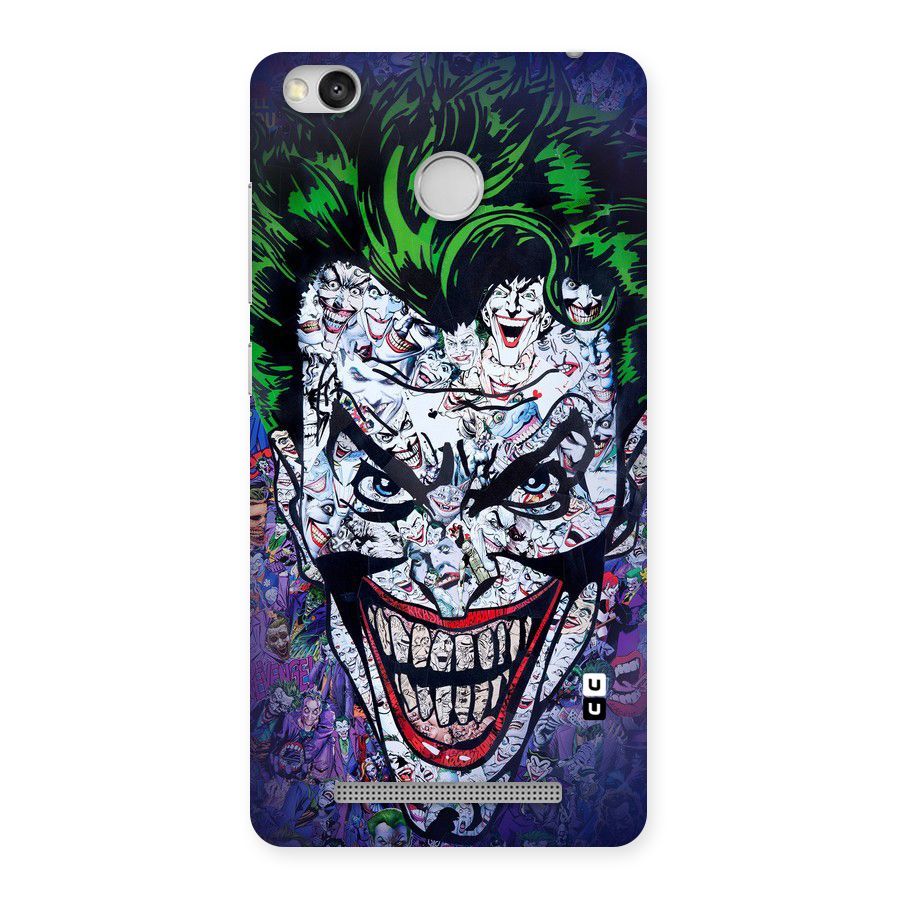 Art Face Back Case for Redmi 3S Prime