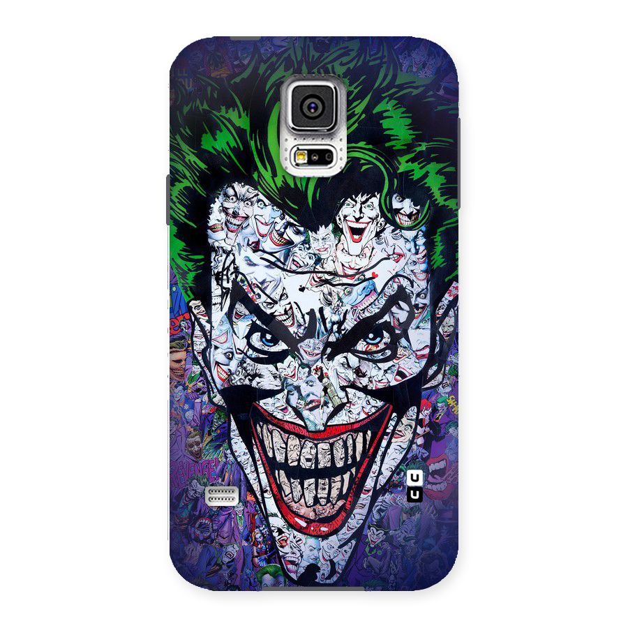 Art Face Back Case for Samsung Galaxy S5